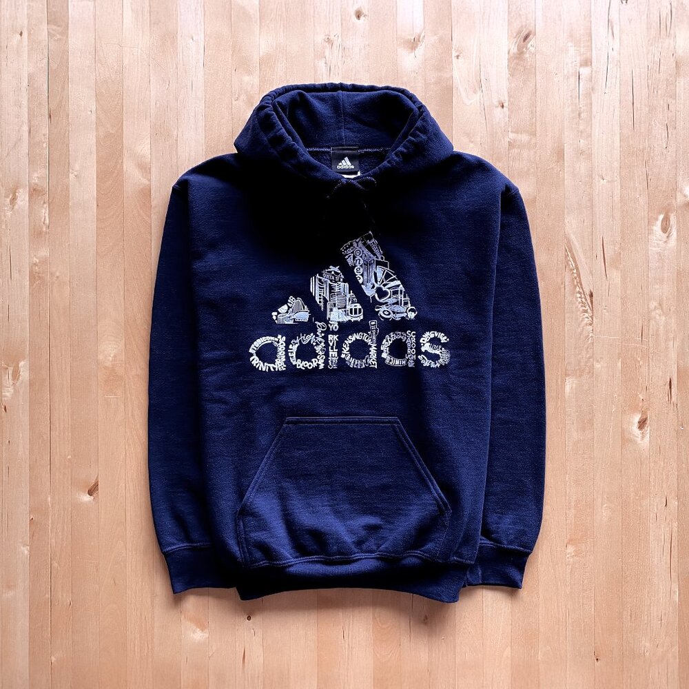 Adidas Badge of Sport Toronto Hoodie Men's Small